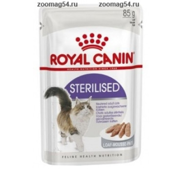 Royal Canin STERILISED (СТЕРИЛАЙЗД) паштет для кошек 0,085 кг